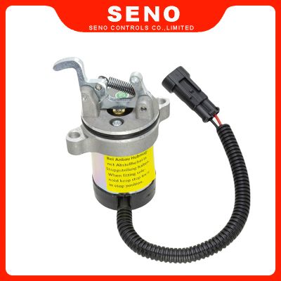 12V / 24V solenoid,Diesel engine solenoid valve,Engine shut down solenoid,Engine stop solenoid,Fuel cutoff solenoid,Fuel shut off valve,Fuel solenoid valve,Fuel stop solenoid