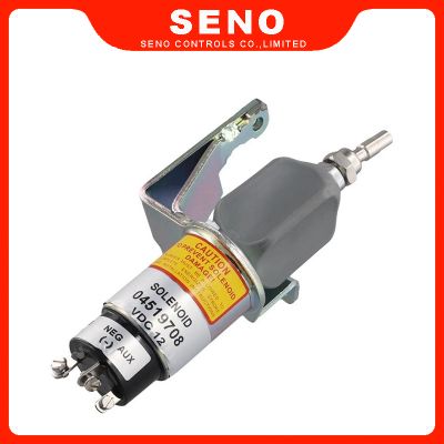 12V / 24V solenoid,Diesel engine solenoid valve,Engine shut down solenoid,Engine stop solenoid,Fuel cutoff solenoid,Fuel shut off valve,Fuel solenoid valve,Fuel stop solenoid