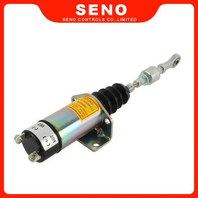 12V / 24V solenoid,Diesel engine solenoid valve,Engine shut down solenoid,Engine stop solenoid,Fuel cutoff solenoid,Fuel shut off valve,Fuel solenoid valve,Fuel stop solenoid,Excavator solenoid valve