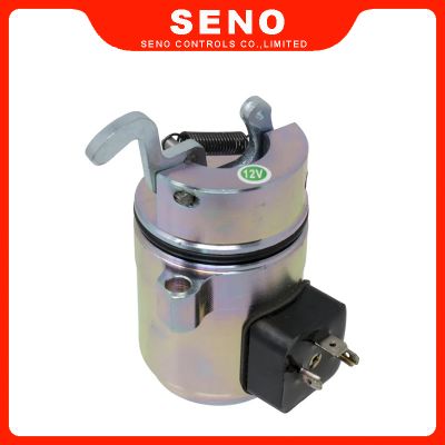 12V / 24V solenoid,Diesel engine solenoid valve,Engine shut down solenoid,Engine stop solenoid,Fuel cutoff solenoid,Fuel shut off valve,Fuel solenoid valve,Fuel stop solenoid