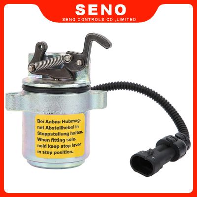 12V / 24V solenoid,Diesel engine solenoid valve,Engine shut down solenoid,Engine stop solenoid,Fuel cutoff solenoid,Fuel shut off valve,Fuel solenoid valve,Fuel stop solenoid