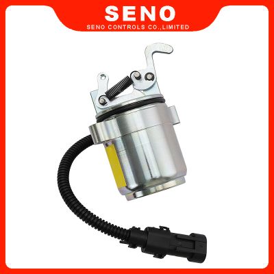 12V / 24V solenoid,Diesel engine solenoid valve,Engine shut down solenoid,Engine stop solenoid,Fuel cutoff solenoid,Fuel shut off valve,Fuel solenoid valve,Fuel stop solenoid