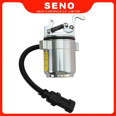 12V / 24V solenoid,Diesel engine solenoid valve,Engine shut down solenoid,Engine stop solenoid,Fuel cutoff solenoid,Fuel shut off valve,Fuel solenoid valve,Fuel stop solenoid